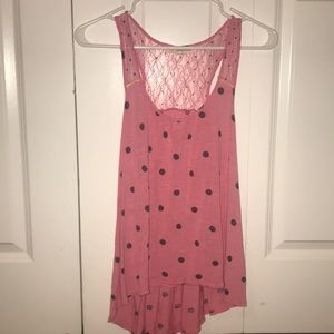 Rewind Polka Dot Tank Top